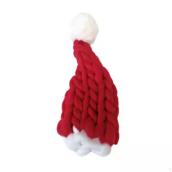 Рождественская шляпа, крышка для бутылки, топпер, Рождество для тематической вечеринки, праздники, дом