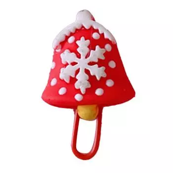 Рождественская скрепка для бумаг, нержавеющая закладка, зажим для документов, милая скрепка для офиса, детей, студентов