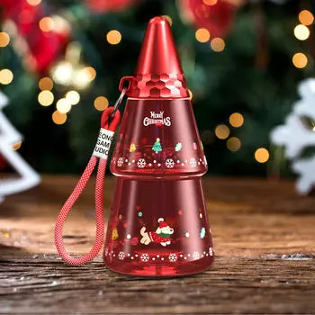 Рождественская соломенная кружка, кружка для воды и шнурок, стакан для девочек и мальчиков красный