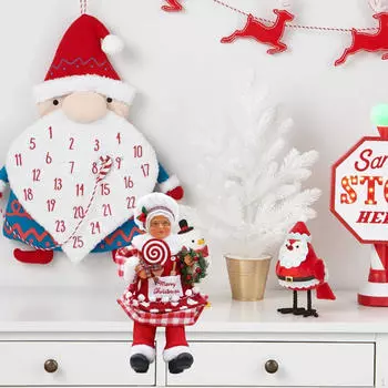 Рождественская статуэтка шеф-повара мисс Клаус, центральная часть, коллекционный рождественский подарок, украшение Style A