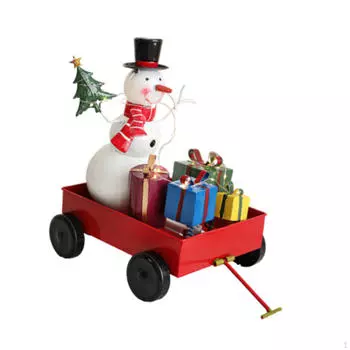 Рождественская статуэтка снеговика, настольная фигурка, украшение для рождественской статуэтки, украшение для домашней книжной полки