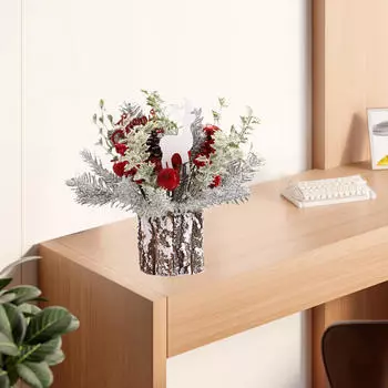 Рождественская статуя, произведение искусства, подарок, домашний декор для гостиной, новоселье в помещении Red Berry