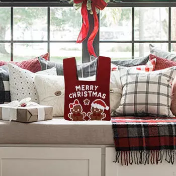 Рождественская сумка-кошелек на запястье, симпатичная женская, завязанная на запястье для вечеринки в честь Дня святого Валентина красный