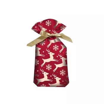 Рождественская упаковка для конфет Подарочный пакет Лента-шнурок Яблоки Сумка-шнурок Кроличьи уши One Size