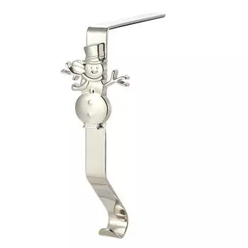 Рождественская вешалка для чулок, вешалка для пальто, снеговик, снежинка, крючок, украшение в форме лося, рождественские материалы, каминное железо 10,5x10 см