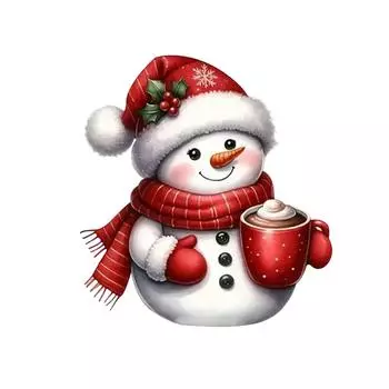 Рождественские акриловые украшения, акриловые плоские подвесные украшения для рождественской елки, двухсторонняя печатная подвеска для дерева / автомобиля / рюкзаков 2D Flat One Size