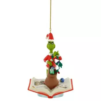 Рождественские акриловые зеленые украшения, акриловые плоские подвесные украшения для рождественской елки, односторонний печатный кулон для дерева / автомобиля / рюкзаков One Size