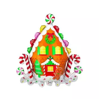 Рождественские алюминиевые воздушные шары из пленки Санта-Клауса, украшения для бара, реквизит для сцены * D