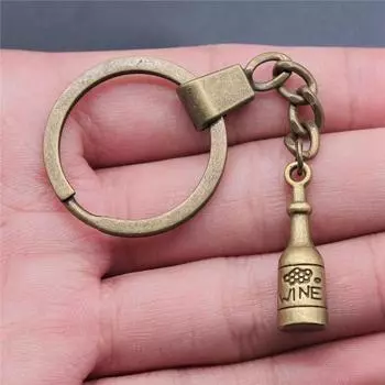 Рождественские брелки для мужчин, аксессуары, популярные украшения для женщин, размер кольца 30 мм A11-1pcs-25x22mm