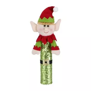 Рождественские чехлы на ручки холодильника Новогодний чехол на ручку дверцы посудомоечной машины Рождественское украшение для вечеринки D-Man