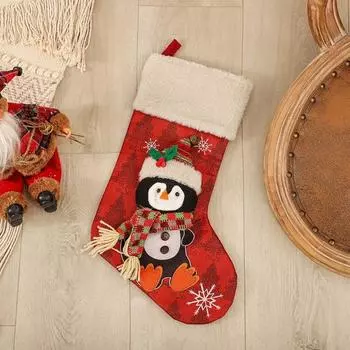 Рождественские чулки, большие рождественские чулки, украшения, 18 дюймов, чулки с изображением Санты, снеговика, оленя, для украшения дома X3UC