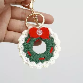 Рождественские декоративные сумки подвески искусственные вязаные шапки перчатки Санта-Клаус подарочные аксессуары