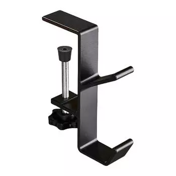 Рождественские держатели для чулок, регулируемые металлические крючки, вешалки для чулок на мантии, декор Single Hook Black