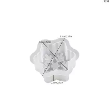 Рождественские елки, снеговики, лоси, свечи, силиконовые формы для выпечки, ароматерапии, смоляные формы для украшения дома