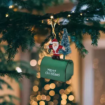 Рождественские елочные украшения для почтового ящика, подвески для почтовых ящиков, забавные и креативные подарки, кошелек Santa Claus
