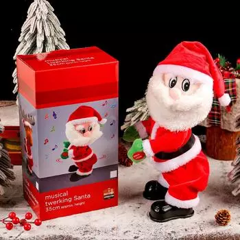 Рождественские игрушки, прыжки, Санта-Клаус, рождественские олени, пение, танцы, рождественские украшения One Size