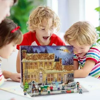 Рождественские каникулы 2024 года от National Lampoon Адвент-календарь 24-дневный Рождественский обратный отсчет с