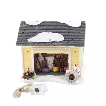 Рождественские каникулы Деревня Украшения Праздничный дом Освещенное здание Празднование праздников Рождество