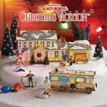 Рождественские каникулы в освещенном здании от National Lampoon 14*13*7cm