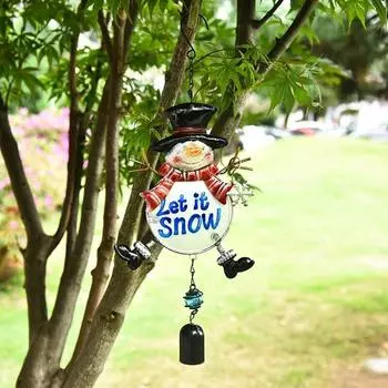 Рождественские колокольчики из кованого железа, подвеска с рождественскими колокольчиками, подвеска из кованого железа, металлический колокольчик, витрина для рукоделия