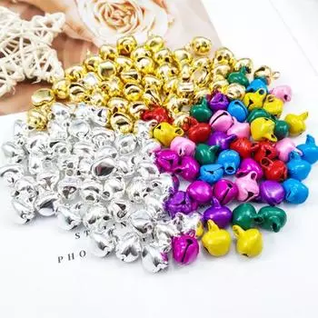 Рождественские колокольчики Прочный привлекательный износостойкий колокольчик Праздничные рождественские колокольчики для рукоделия Мини-колокольчик для повседневной жизни красный