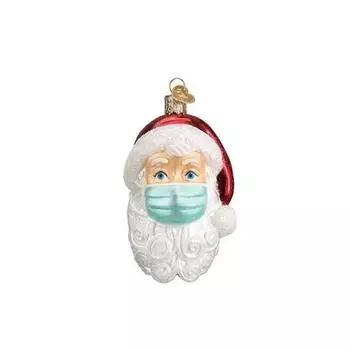 Рождественские красивые украшения с разнообразными лицами Санты для инклюзивного праздничного декора White Face