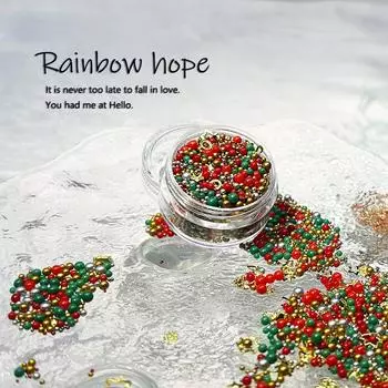 Рождественские красочные перламутровые украшения для ногтей, украшения для ногтей, фрагменты, украшения для маникюра своими руками, аксессуары для ногтей, подарки