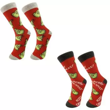 Рождественские креативные носки, вязаные носки с героями мультфильмов, мужские и женские, модные носки для пар One Size