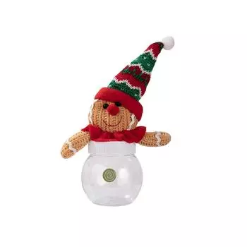 Рождественские креативные пряничные человечки, конфеты, консервированные аксессуары One Size