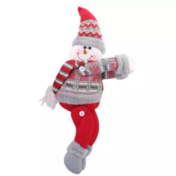 Рождественские креативные занавески с пряжкой на подхватах для рождественского праздника, украшения дома, макет окна, сцены C