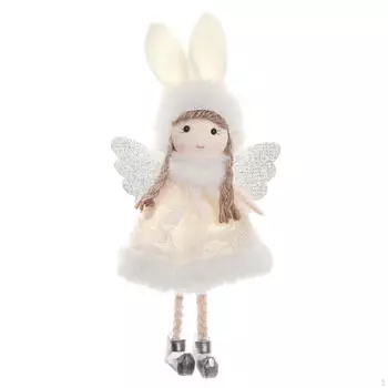 Рождественские куклы-ангелы, подвески, креативные украшения, реквизит для фотографий, подвеска на елке, кофейный