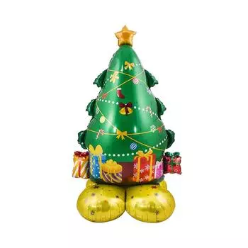 Рождественские надувные игрушки Санта-конфетный домик для двора на открытом воздухе в помещении вечеринка A D