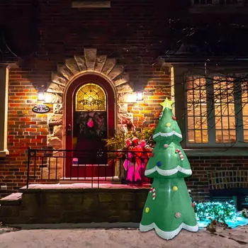 Рождественские надувные украшения для двора 2.1m Christmas tree