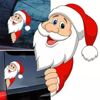 Рождественские наклейки на окна автомобиля | Автомобильные наклейки Автомобильные наклейки | Наклейки на окна автомобиля Наклейка, Веселые наклейки на автомобиль, Рождественские украшения One Size
