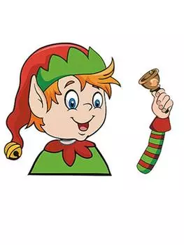 Рождественские наклейки Наклейка на задний дворник Наклейка на стеклоочиститель Теги Рождественские наклейки на задний дворник Милый Санта-Клаус машет рукой