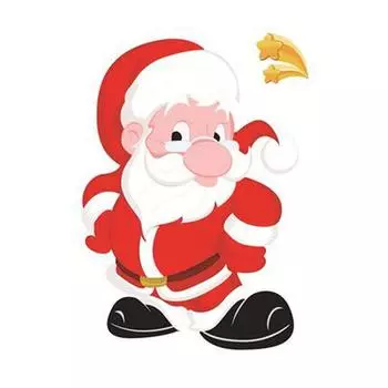 Рождественские наклейки. Рождественские украшения можно удалить статические наклейки.