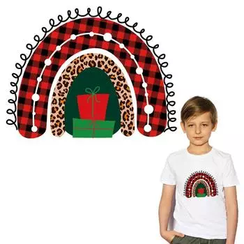 Рождественские нашивки, аппликация на одежду, термопресс, аппликация на джинсы, наклейки на одежду, толстовки Ropa, термоперенос 22x17cm