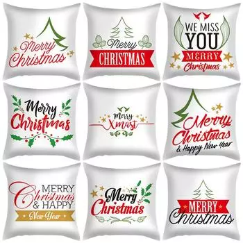 Рождественские наволочки, скандинавские трансграничные специальные подушки для гостиной, спальни, дивана, подушки 40x40cm