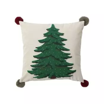 Рождественские наволочки, вышитые подушки для американского дивана в стиле рождественской елки, прикроватные подушки и поясничные подушки. One Size бежевый