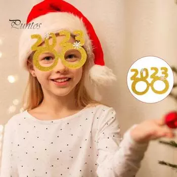 Рождественские очки, привлекательные, изысканные, милые, в нескольких стилях, рождественские украшения, рождественские забавные очки для вечеринки K