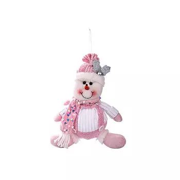 Рождественские пайеточные украшения Тканевое искусство Домашняя вечеринка Санта Клаус Рождественские украшения Подвесная кукла Подвеска Блестящие подарки 3 стиля