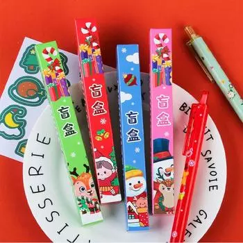 Рождественские подарки Канцелярские принадлежности Письменные принадлежности Ручка с подписью Офисные принадлежности Гелевая ручка с черными чернилами синий