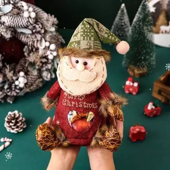 Рождественские подарочные пакеты Yousheng, красные мешочки для конфет в виде Санты, снеговика, лося, маленькие рождественские держатели для закусок, сувениры для праздничных вечеринок, подарочная упаковка Santa Claus