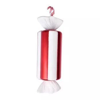 Рождественские подвески, рождественские украшения, сценические решетки, реквизит, украшения, рождественские подвески-конфеты, окрашенные в красный и белый цвета B