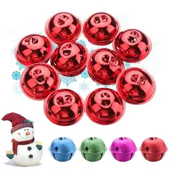 Рождественские подвески, товары для животных, матовые колокольчики, декор для рождественской елки, яркие железные звенящие подвески Bright blue