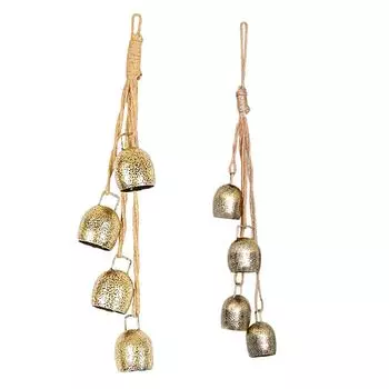 Рождественские подвесные колокольчики Рождественский колокольчик для вечеринки Зимняя спальня