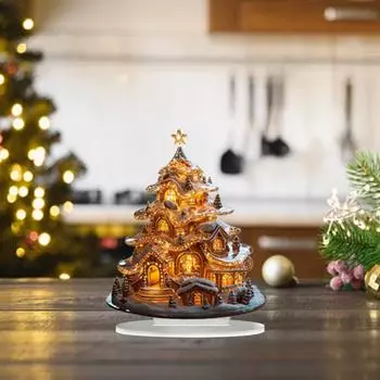 Рождественские праздничные украшения для дома Акриловые украшения Ремесла Декоративные украшения белый