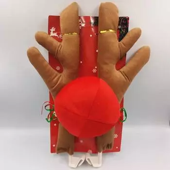 Рождественские рога Украшение рогов автомобиля Рождественские украшения Украшения для автомобиля Украшение крыши автомобиля в виде рогов лося Фотореквизит