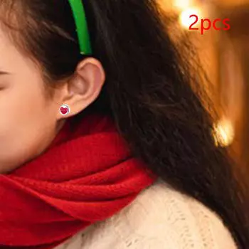 Рождественские серьги-гвоздики модные ювелирные изделия подвеска-подвеска декор для повседневного ношения Golden Snowflake