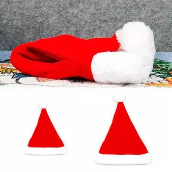 Рождественские шапки, украшения, косплей для взрослых и детей, товары для праздников и вечеринок 35cm*25cm